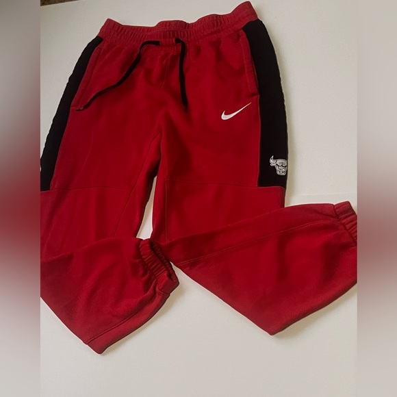 Nike Vintage NBA CHICAGO BULLS Red/Black Authentic Showtime pants, L - Picture 5 of 8